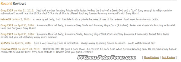 Javier Wilson Reviews